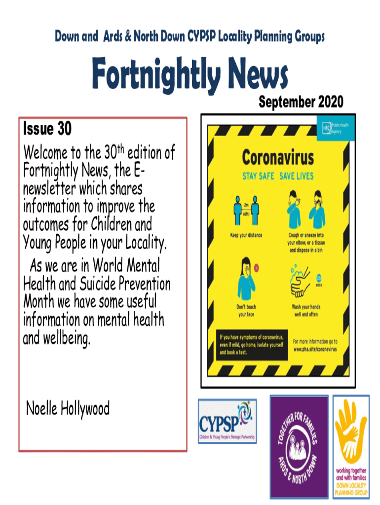 Fillable Online cypsp hscni Ards and North Down election result Fax