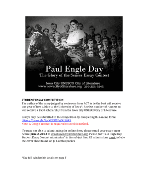 The Ultimate Guide to the John Locke Essay Competition