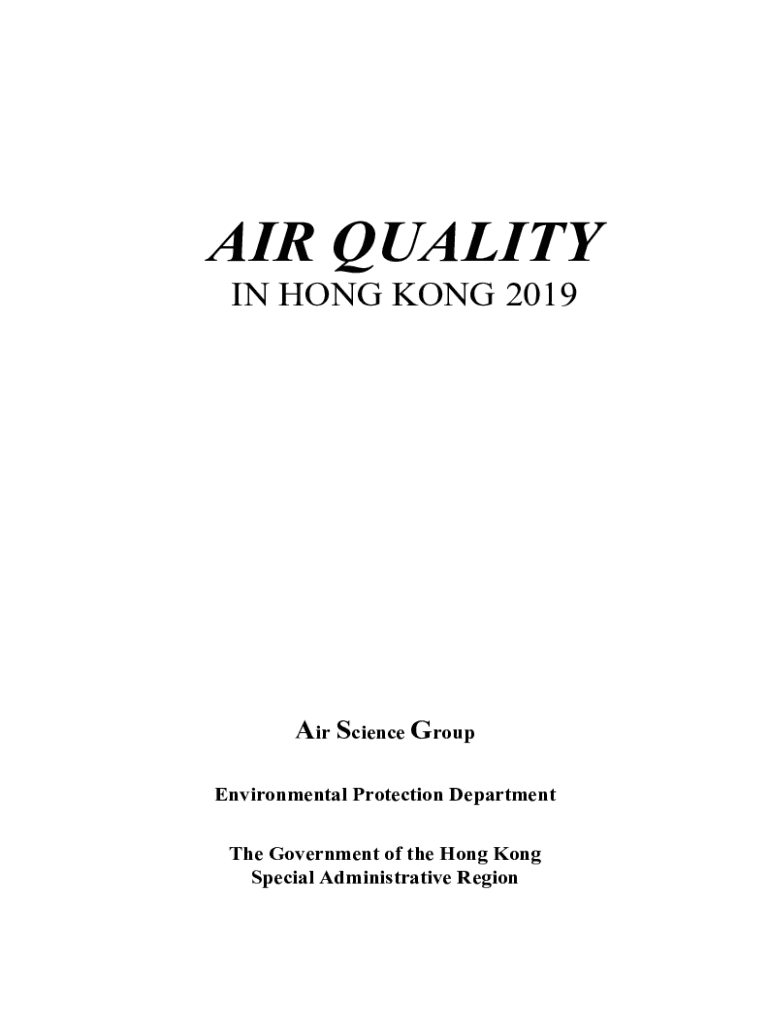 Fillable Online Air quality index (AQI) and PM2.5 air pollution in Hong
