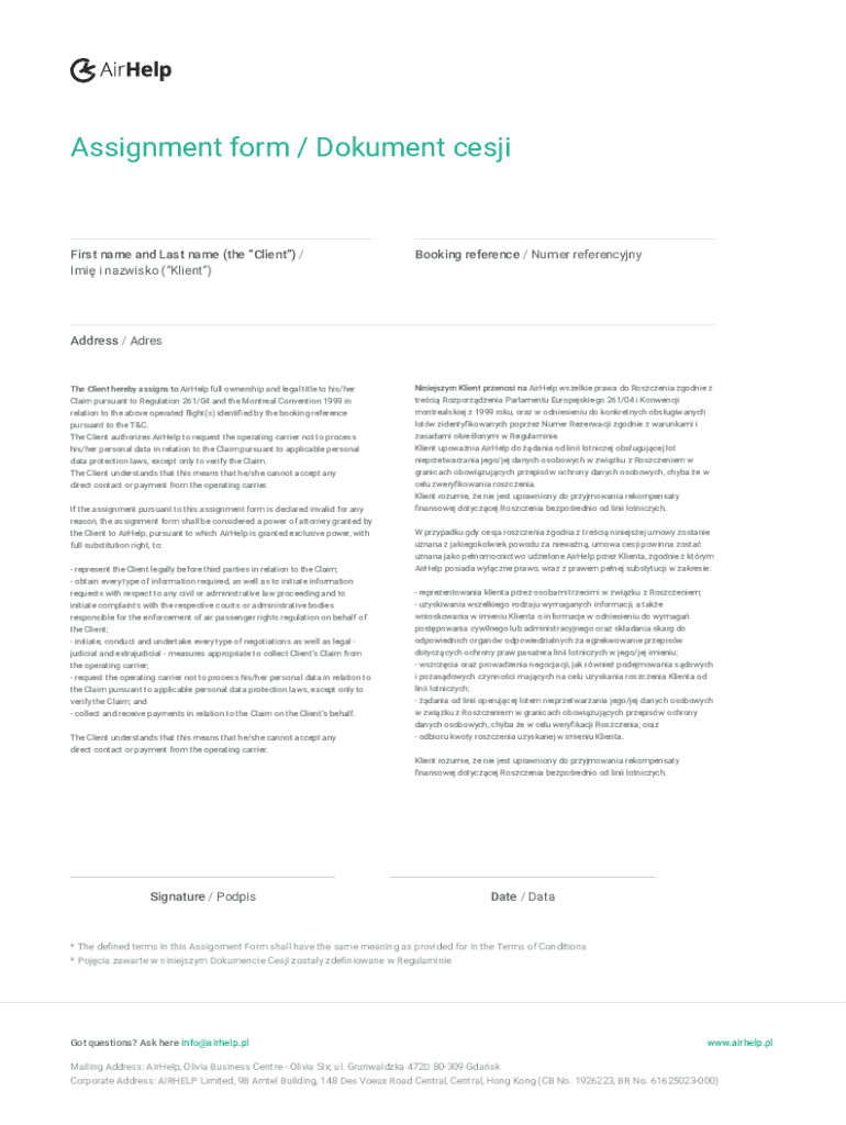 Fillable Online How To Use AirHelp To Claim Flight Compensation Fax