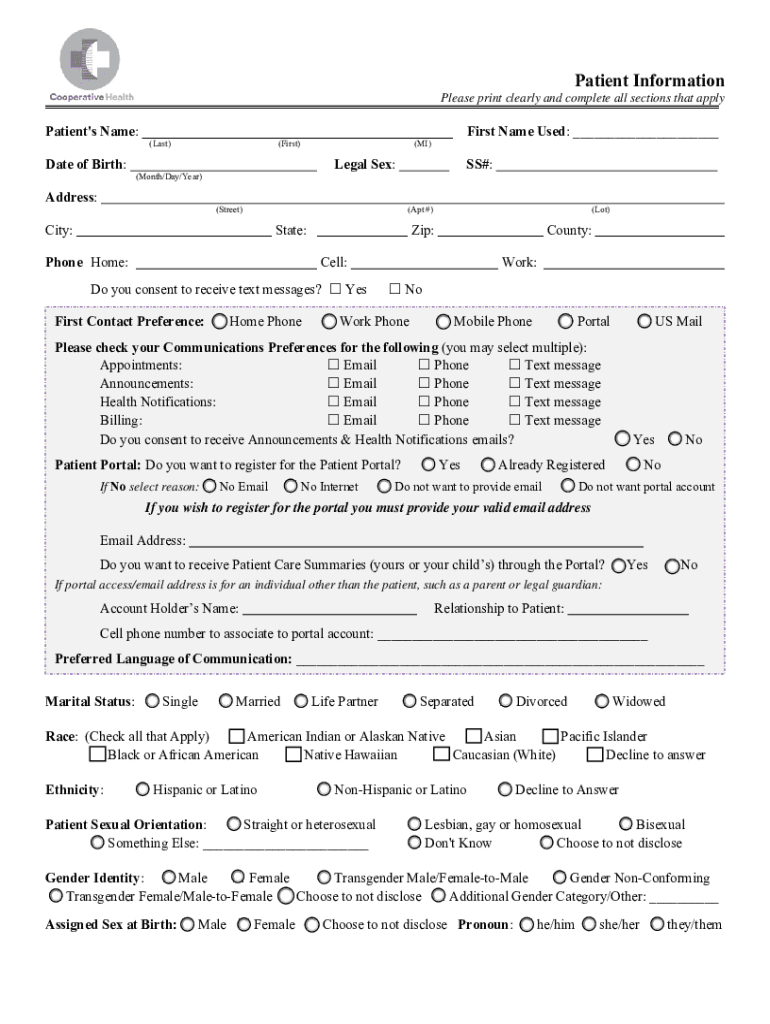 Fillable Online Legal Sex Marker Change Form Fax Email Print pdfFiller