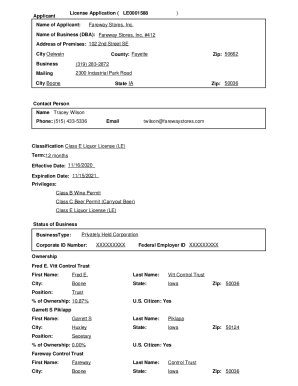 Form preview