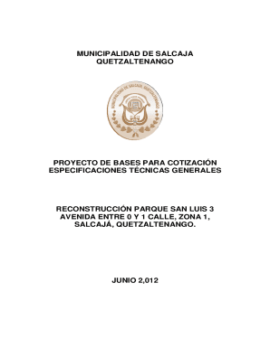 MUNICIPALIDAD DE SALCAJA