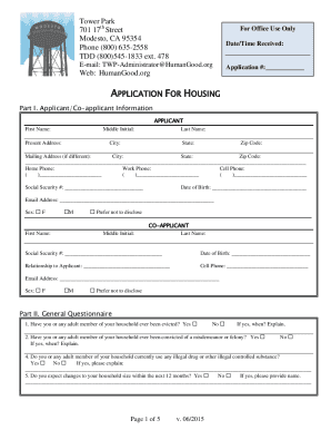 Fillable Online Low-Income and Affordable Housing for Seniors Fax Email ...