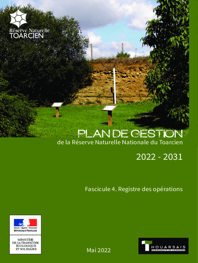 Fillable Online plan de gestion DREAL NouvelleAquitaine Fax Email