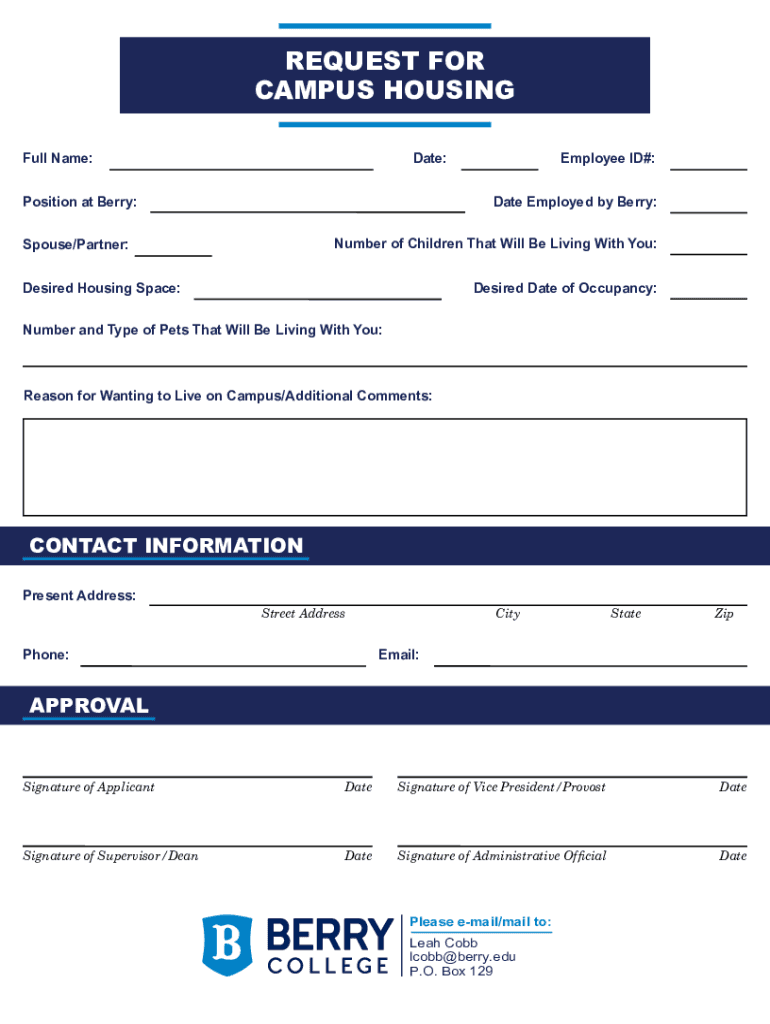 Fillable Online How To Apply For Housing New Students Fax Email Print Fillable Online How To Apply For Housing New Students Fax Email Print