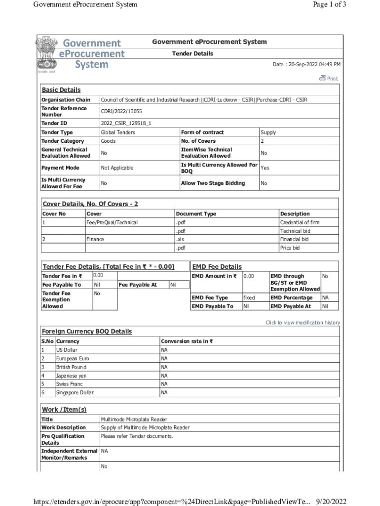 Form preview