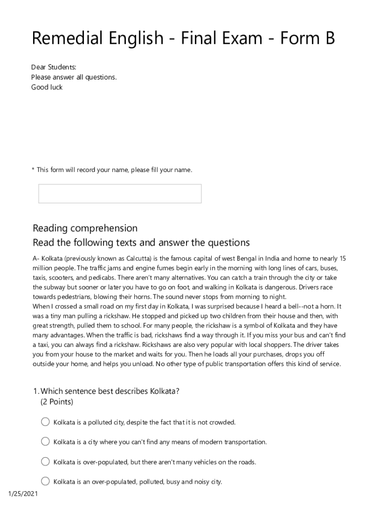 Form preview