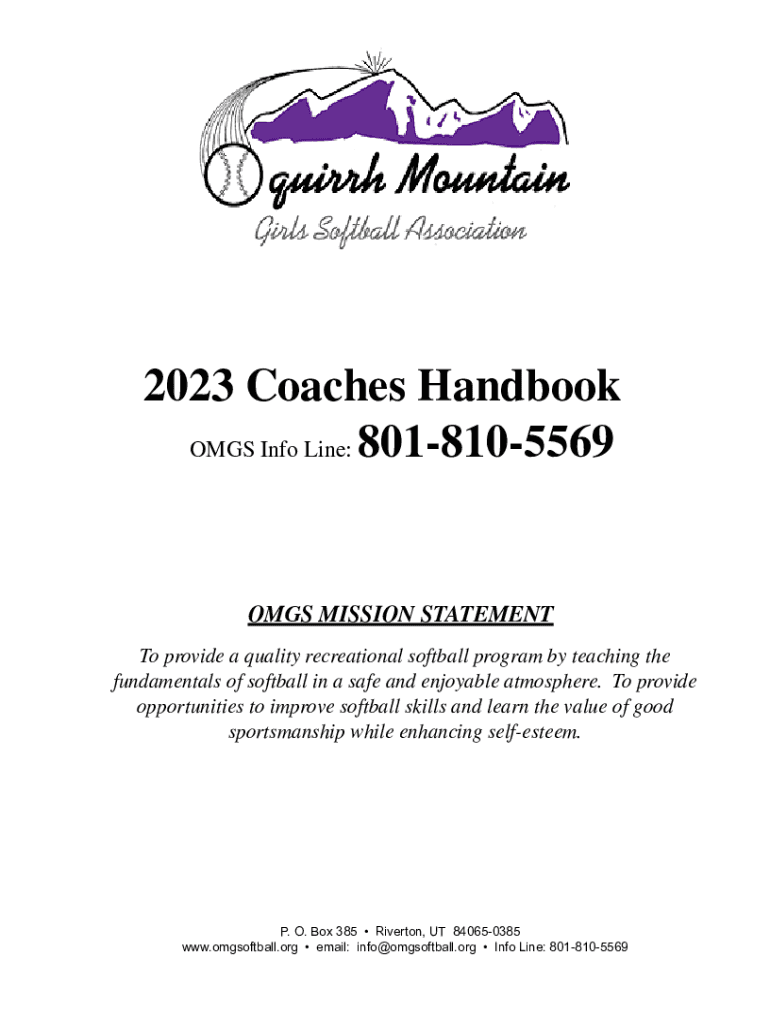 Fillable Online Mission Statement Birmingham Girls Softball Fax Email