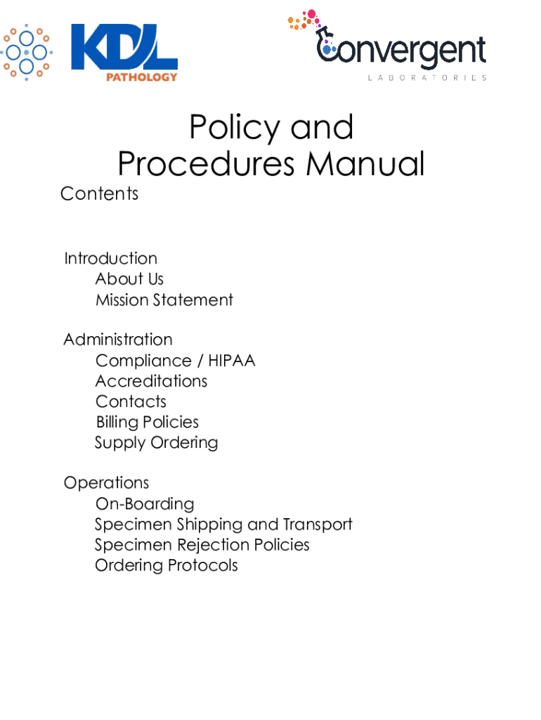 Fillable Online Specimen Labeling and Rejection Policy