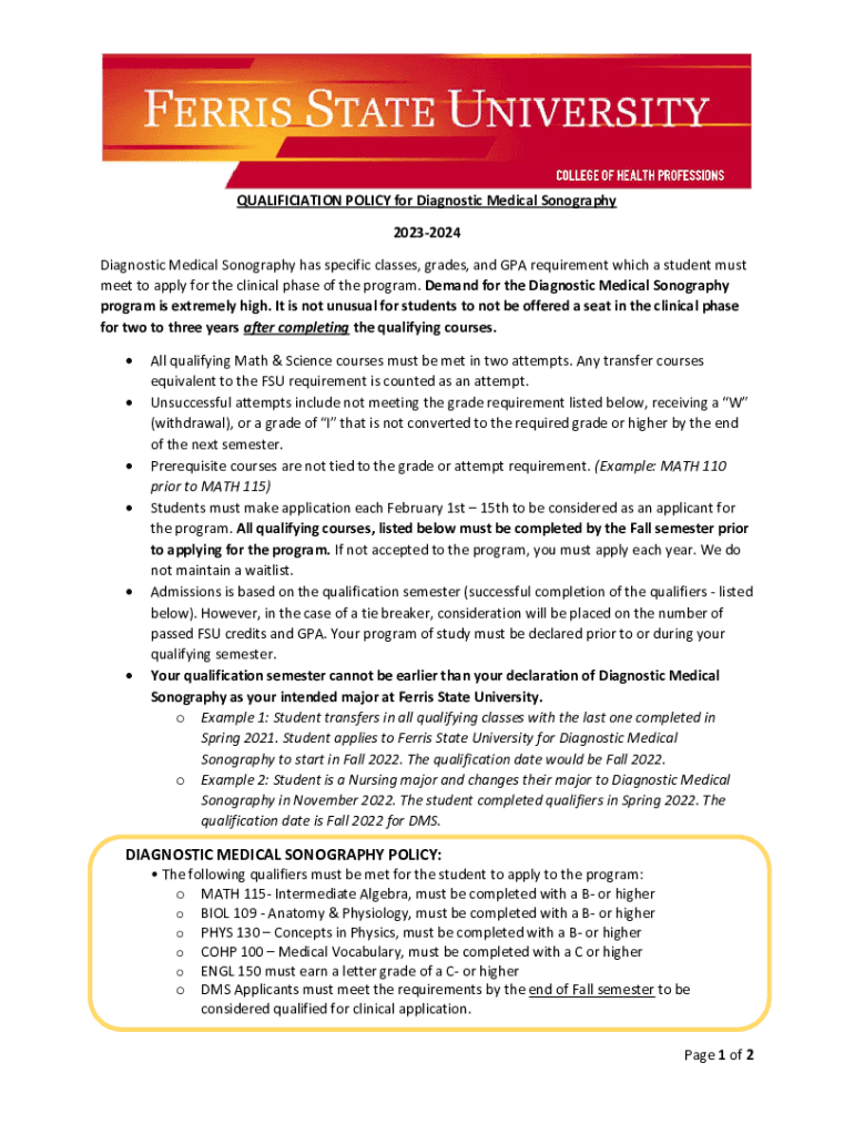 Fillable Online Diagnostic Medical Sonography Certificate of