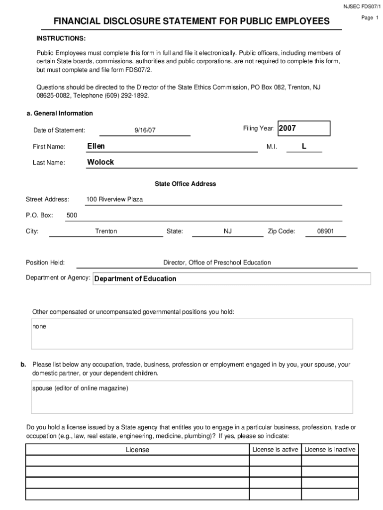 Form preview
