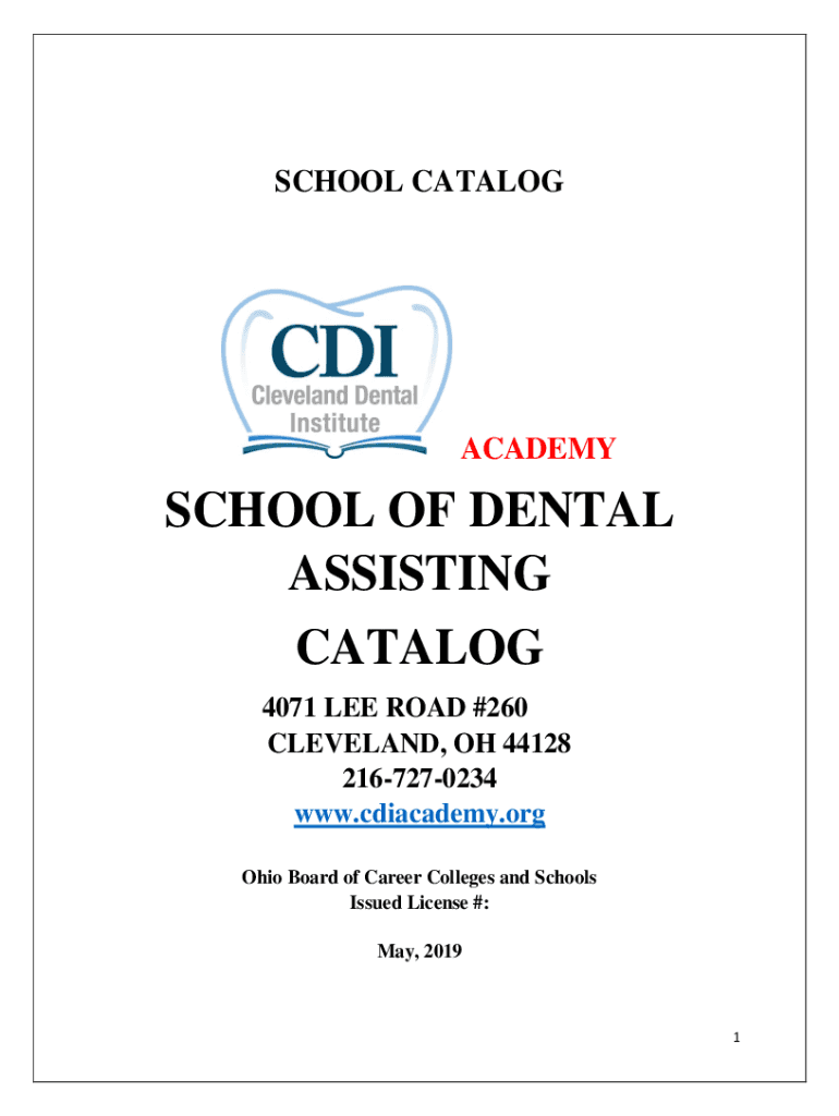 Fillable Online Program Dental Assisting Certificate Fax Email Print