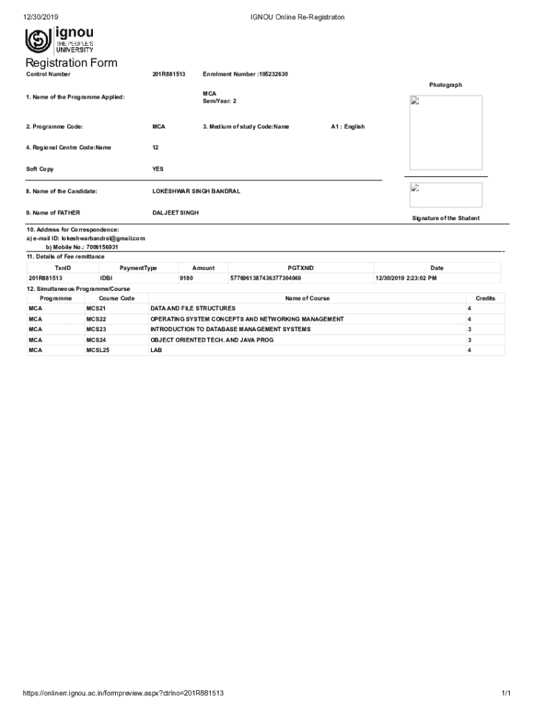 Form preview