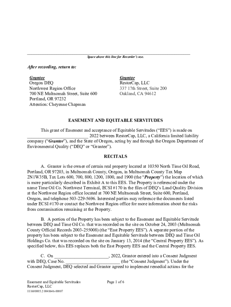 Fillable Online DEQ Instructions for Filing Form ASN 1 Supe of Oregon
