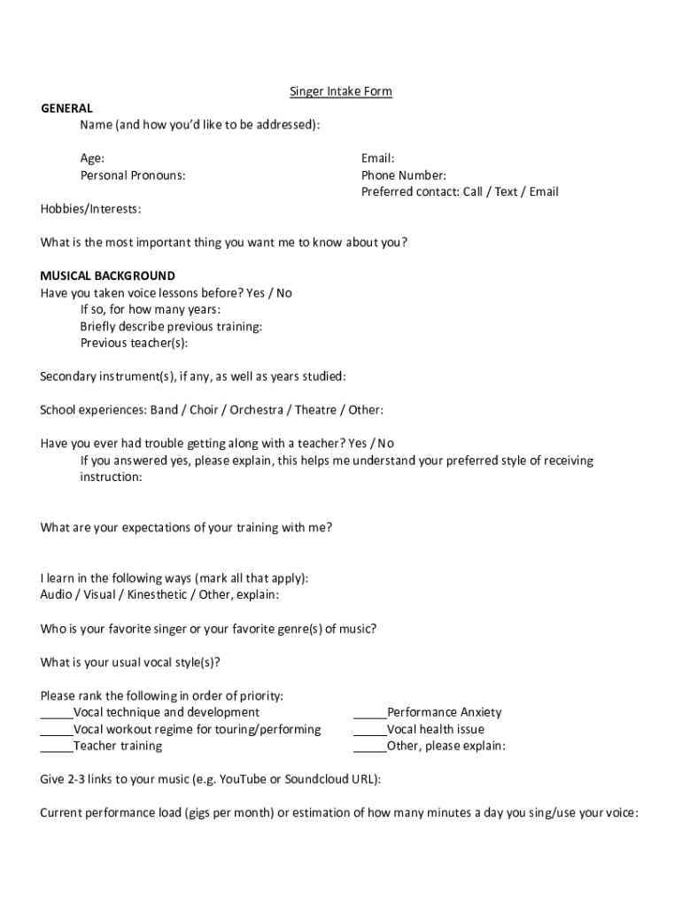 Form preview