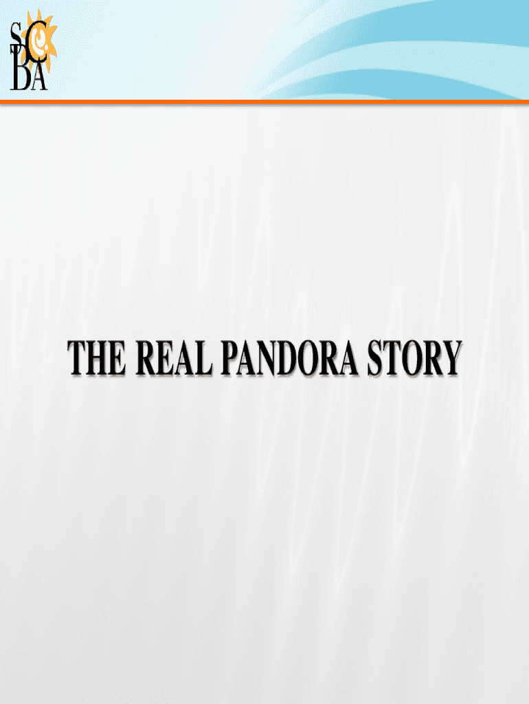 Fillable Online Discover the History of Pandora Jewelry Fax Email Print ...