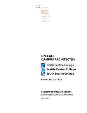 ON-CALL CAMPUS ARCHITECT(S)