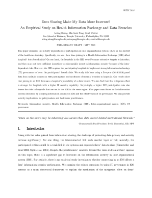 Does Sharing Make My Data More Insecure? An Empirical ...