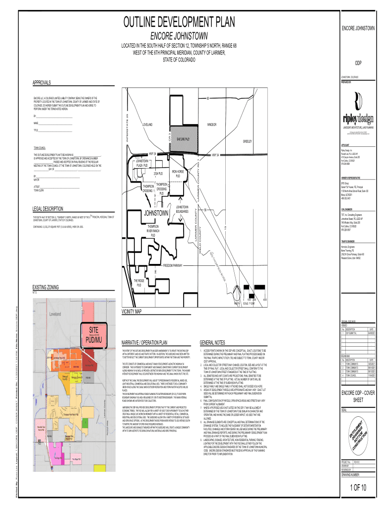 Fillable Online Johnstown Planning & Development Department Fax Email