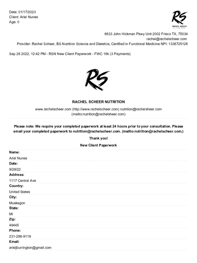 Form preview