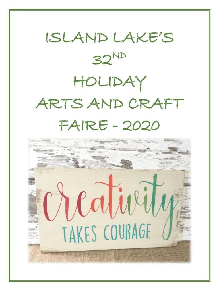 Fillable Online Village Of Island Lake Holiday Craft Fair WGN TV