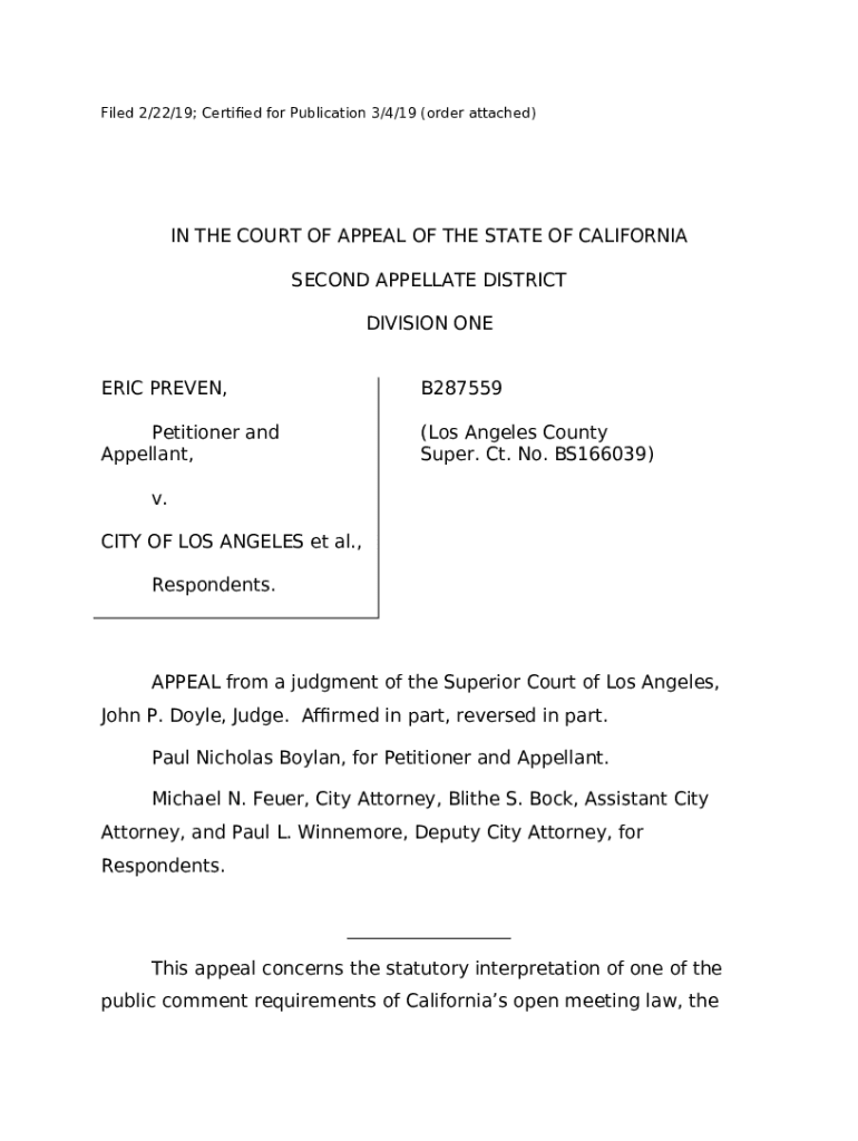 City of Petaluma v. Superior Court Petition for Writ of Doc