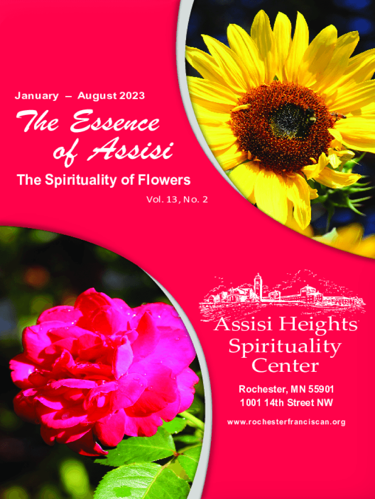 Fillable Online Assisi Heights Spirituality CenterSisters of St