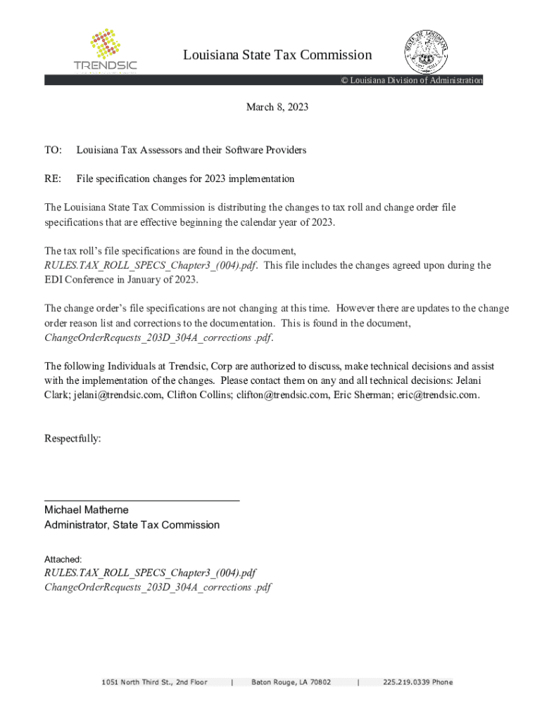 Fillable Online Proposed rules would force Louisiana assessors' hands