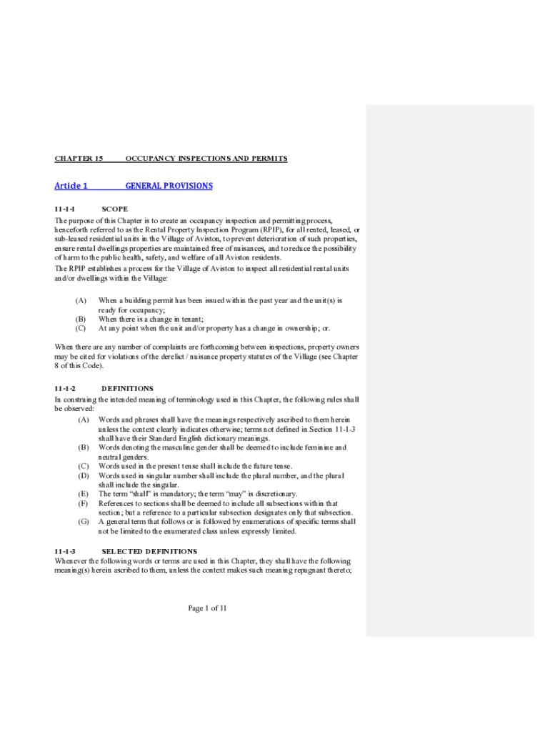 Fillable Online Occupancy Permits & InspectionsBlack Jack, MO Fax Email Print pdfFiller