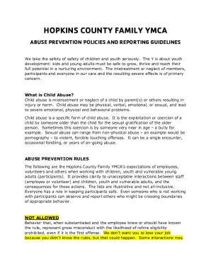 YMCA bringing awareness to child abuseLocal Newsthe ...