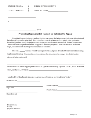 Fillable Online Motion to Dismiss-sc - Shelby County Indiana Government ...