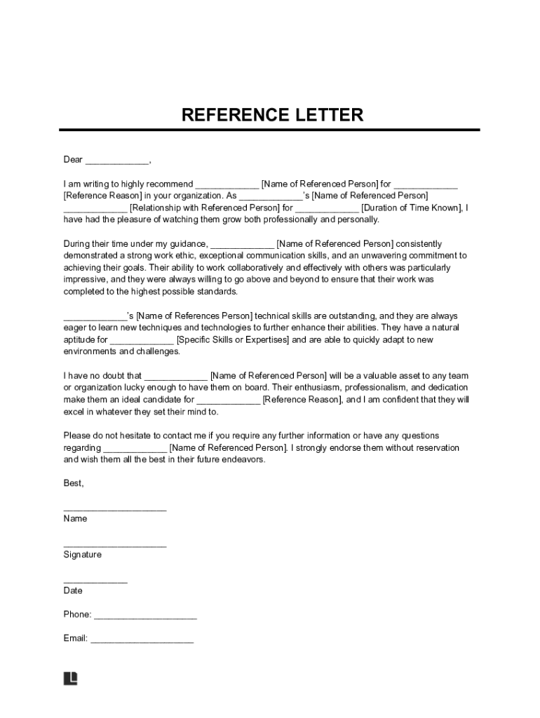 Fillable Online Detailed Guide Letter Of Recommendation For Police 