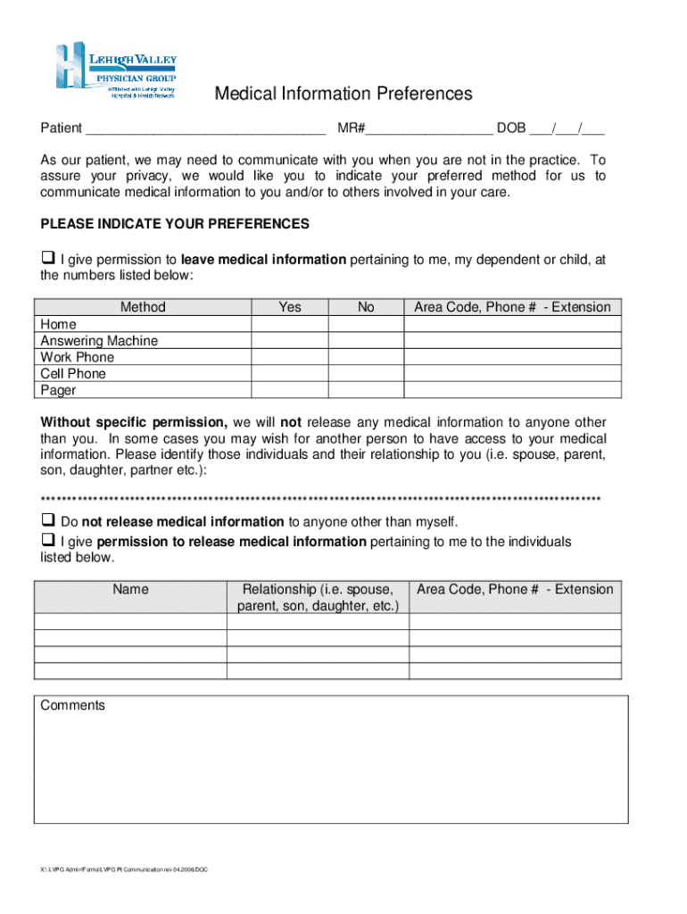 Form preview