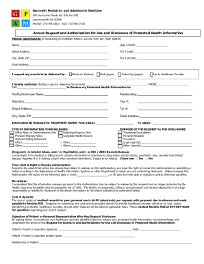 Forms - Gwinnett Pediatrics and Adolescent ...