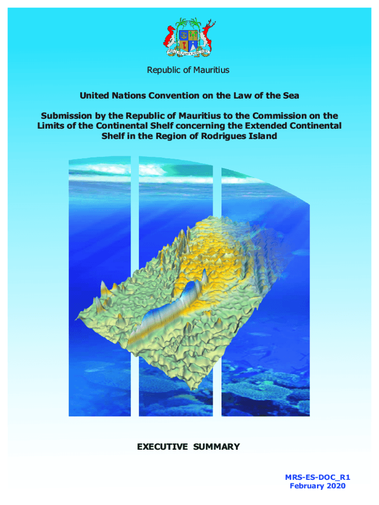 Fillable Online Continental Shelf - Submission by the Republic of ...