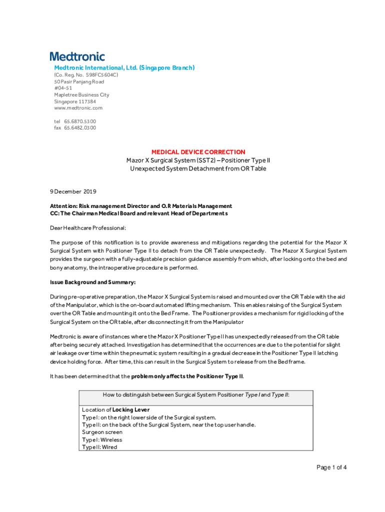 Fillable Online MEDICAL DEVICE RECALL Prevail coated Fax Email