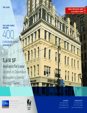 Downtown Milwaukee Office Space for Lease