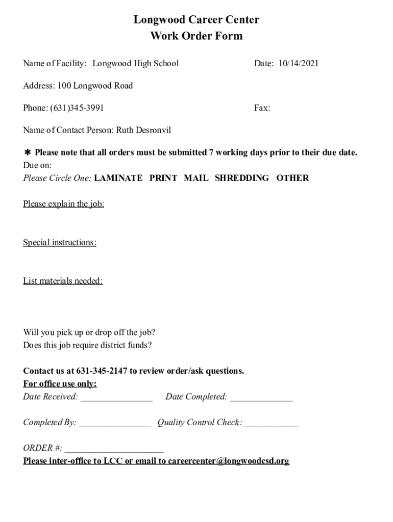 Form preview
