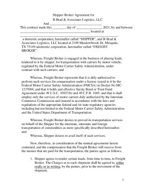 Freight Broker Contracts, Forms &amp;amp; Agreements