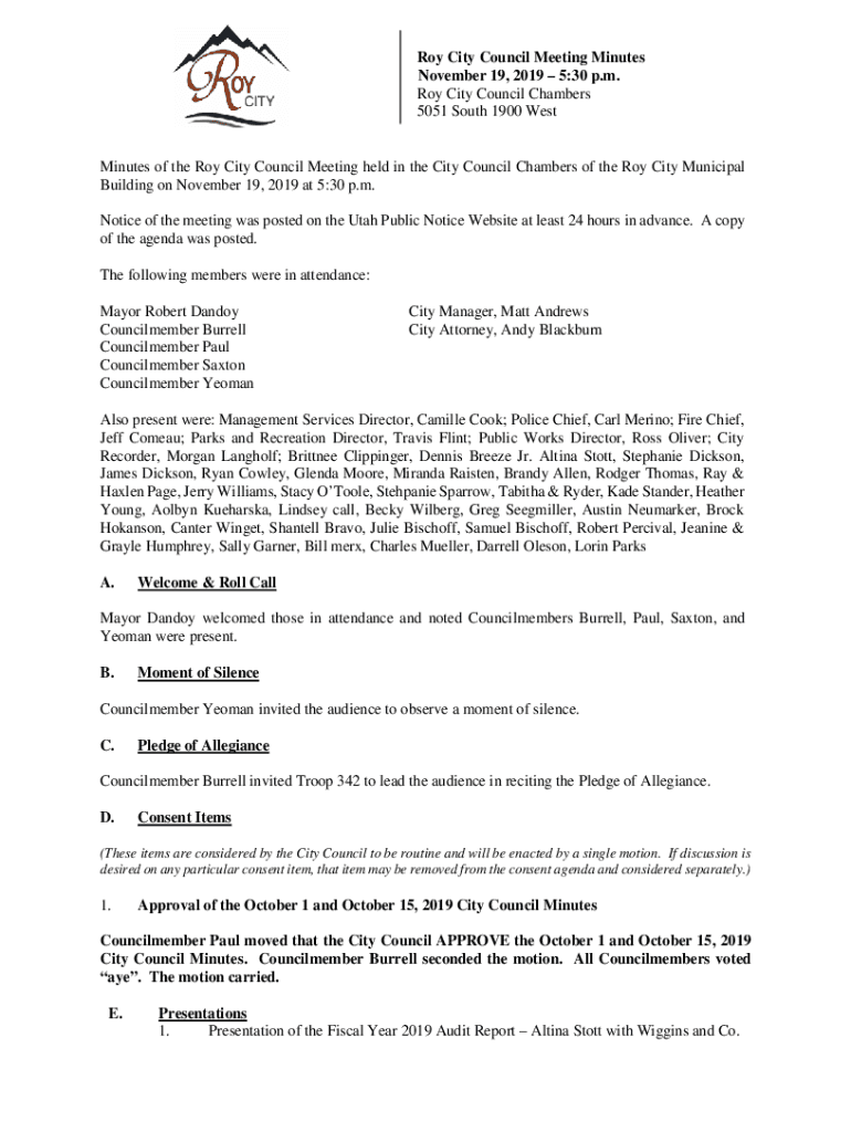 Fillable Online Joe Paul for Roy Fax Email Print pdfFiller