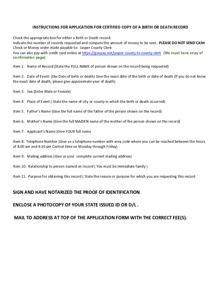 Fillable Online Birth Certificates Pennsylvania Department of Health PA.Gov Fax Email Print