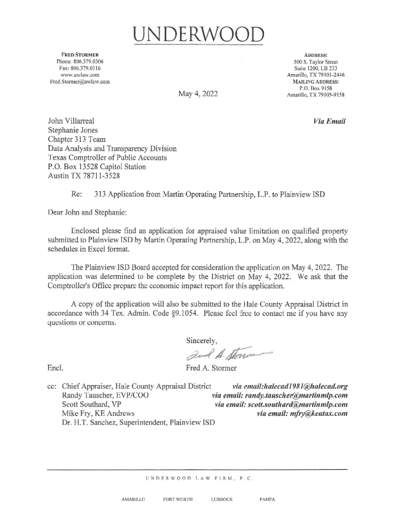 Fillable Online James Wester Underwood Law Firm, P.C. Fax Email Print