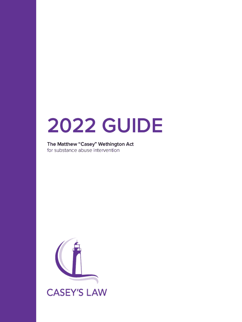 Fillable Online How Casey's Law is Opening Doors for Treatment Fax