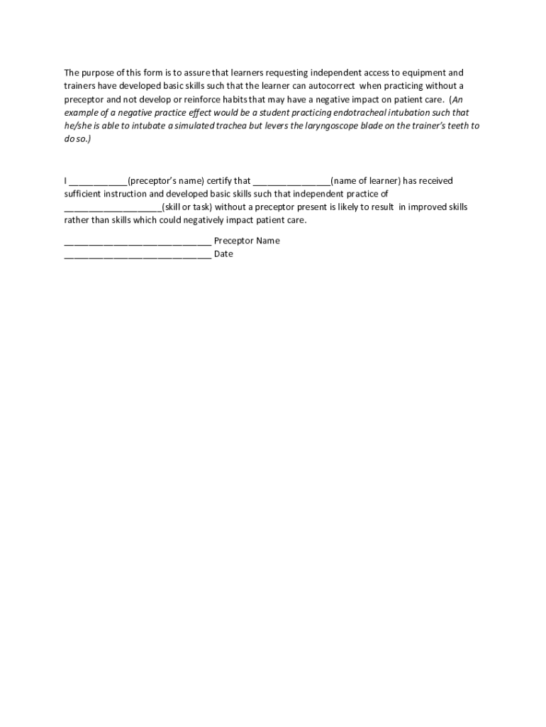 Form preview