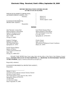 Electronic Filing - Received, Clerk's Office, September 11, ...