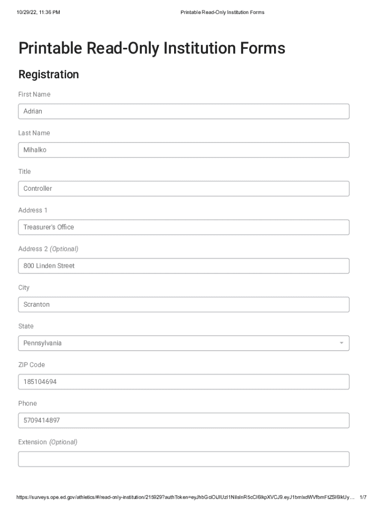 Form preview
