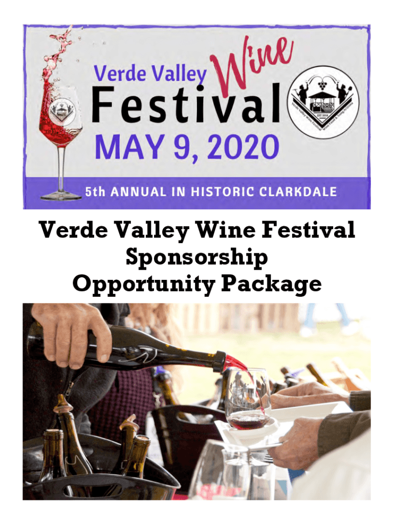 Fillable Online Verde Valley Wine Festival Returns for 6th YearKudos AZ