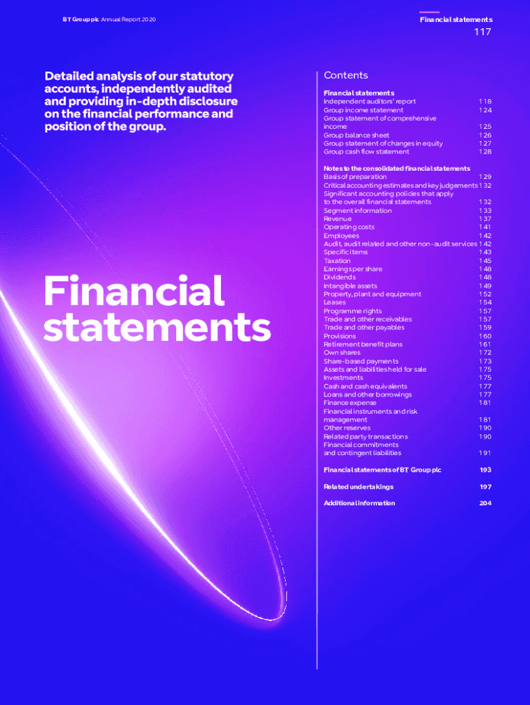 Fillable Online Consolidated Financial Statements And Related Notes Fax