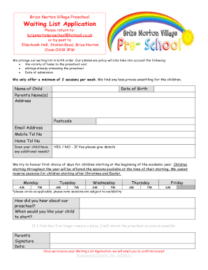 Form preview